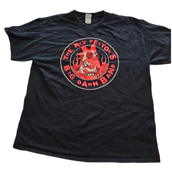 The Rev Peyton's Big Damn Band Cotton T-Shirt Size XL Vintage Country Blues - Picture 1 of 11
